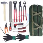 Tools for Equine Hoof Maintenance Kit